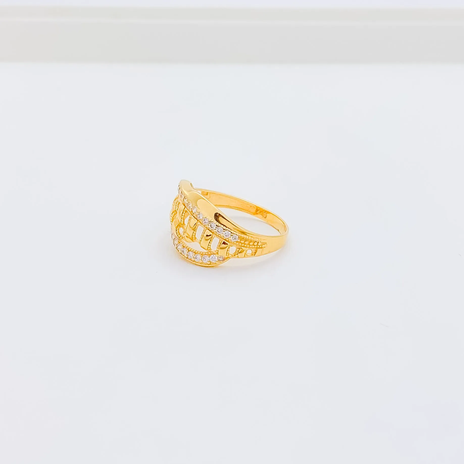 Adorable   Trendy CZ Ring