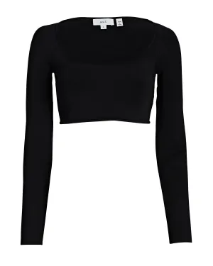 A.L.C. Belle Cropped Knit Top