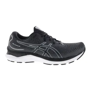 Asics Gel-Cumulus 24 Mens Black Leather Extra Wide Athletic Running Shoes