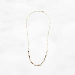 Bamboo Pearl Necklace