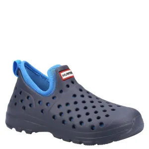 Big Kids Water Shoe - Navy/Poolhouse Blue by Hunter