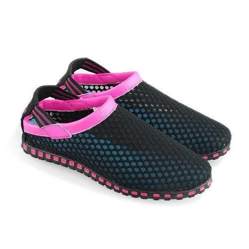 Big Size Breathable Mesh Hollow Out Sandals Slip On Casual Beach Shoes