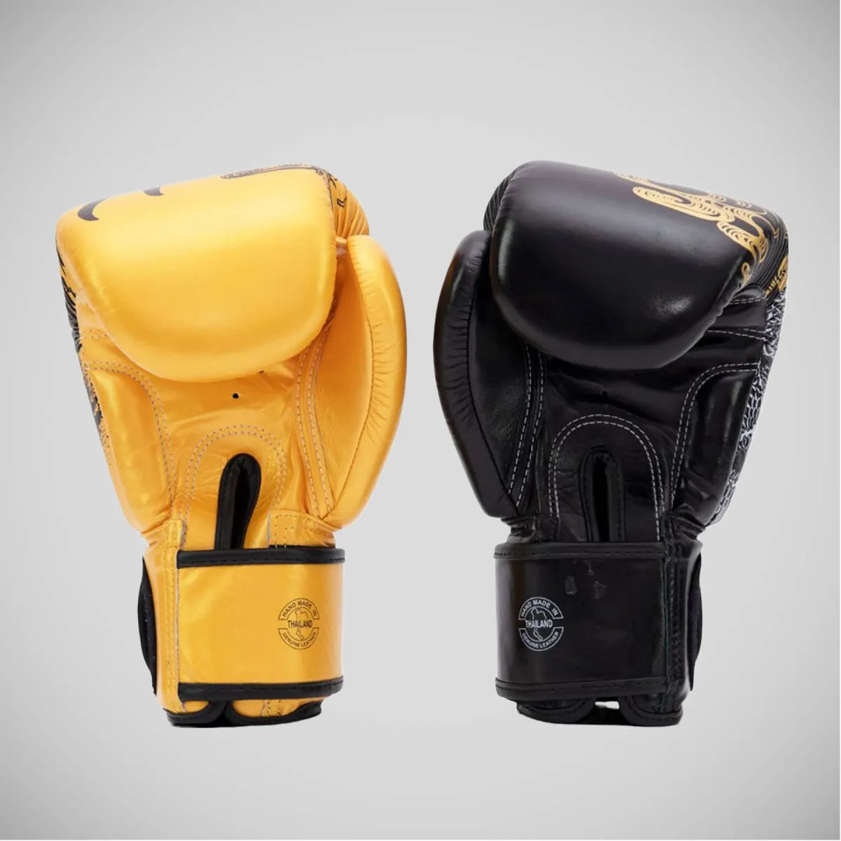 Black/Gold Fairtex BGV26 Harmony Six Boxing Gloves