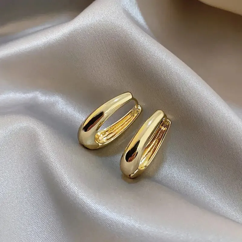 Brinco Rich Hoop Earrings