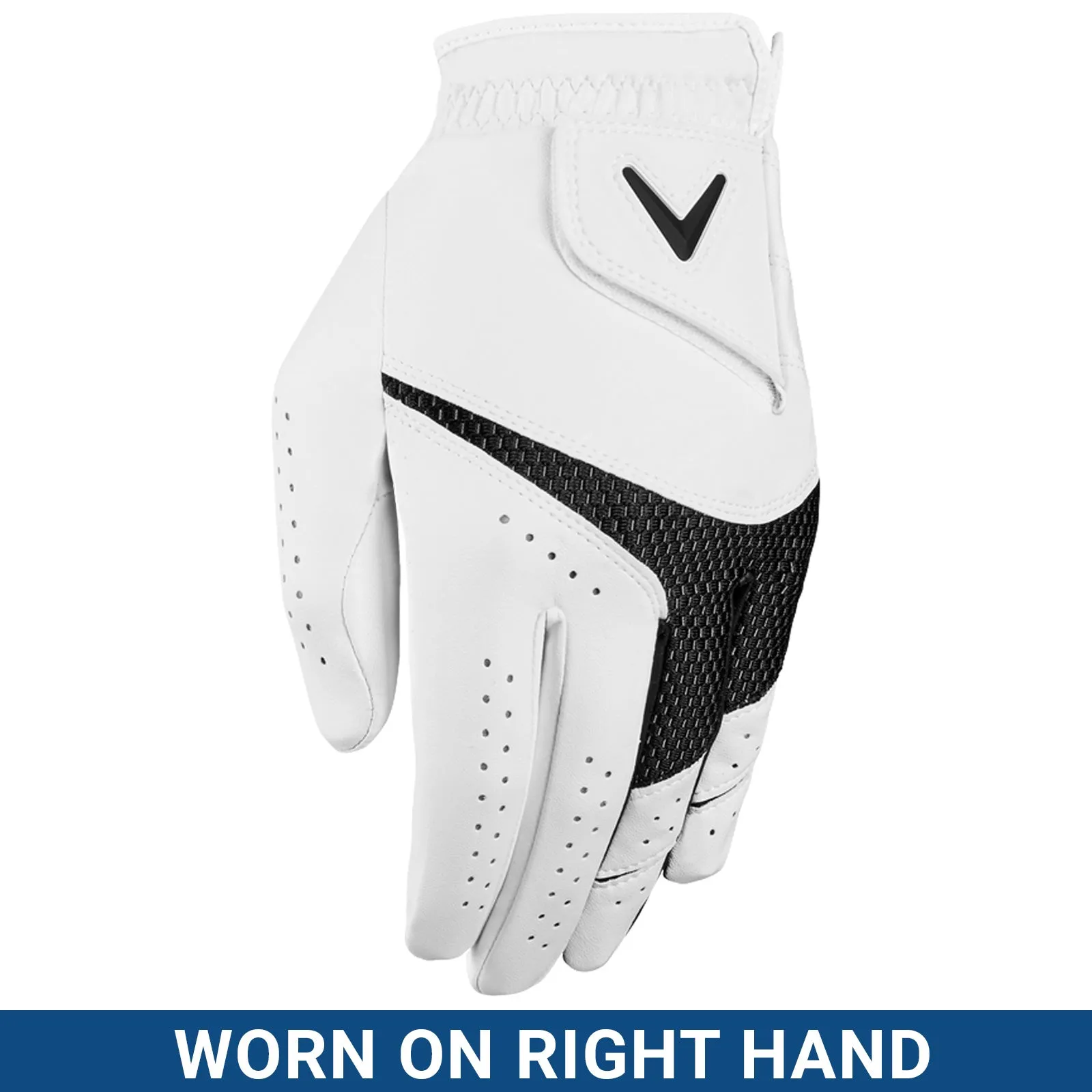 Callaway Mens Weather Spann RIGHT Hand Golf Glove