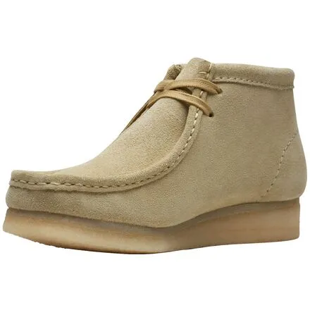 Clarks Women's Wallabee Boots, Maple Suede