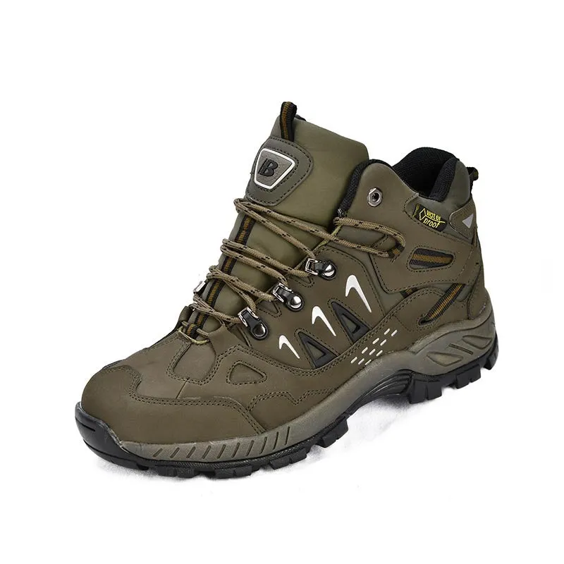 Classics Style Men Leather Hiking Shoes