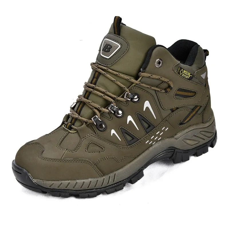 Classics Style Men Leather Hiking Shoes