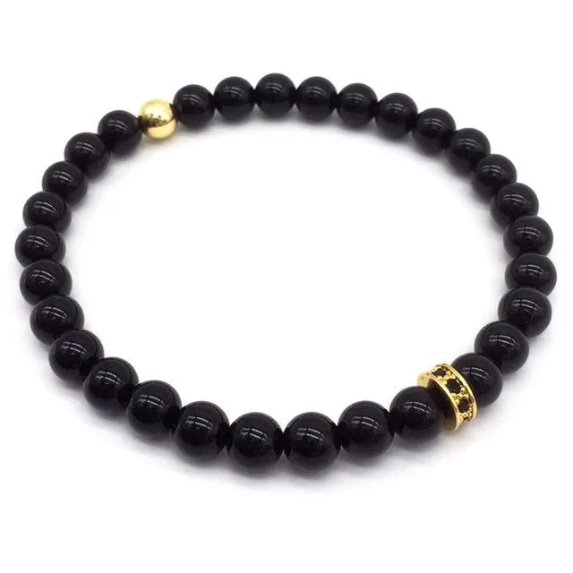 Classy Men Elegant Beaded Bracelet