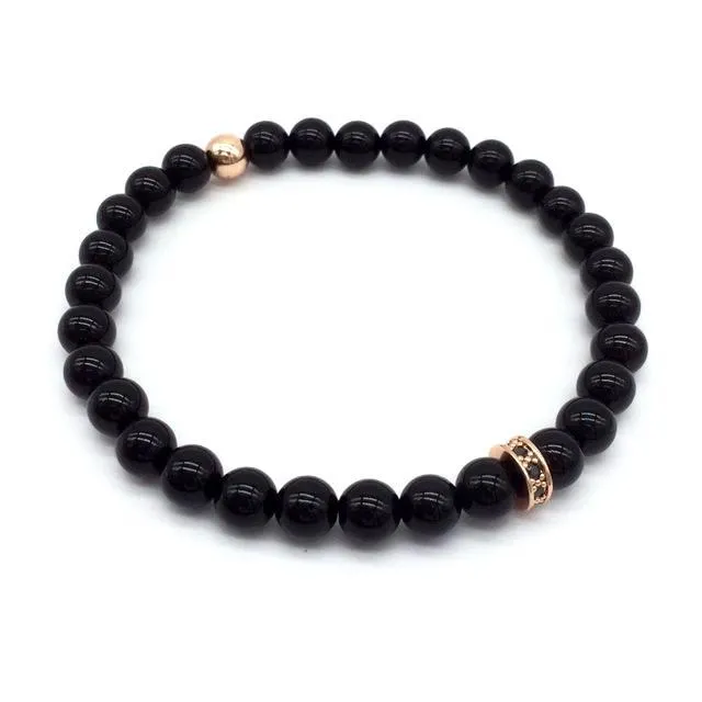 Classy Men Elegant Beaded Bracelet