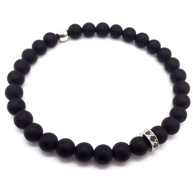 Classy Men Elegant Beaded Bracelet