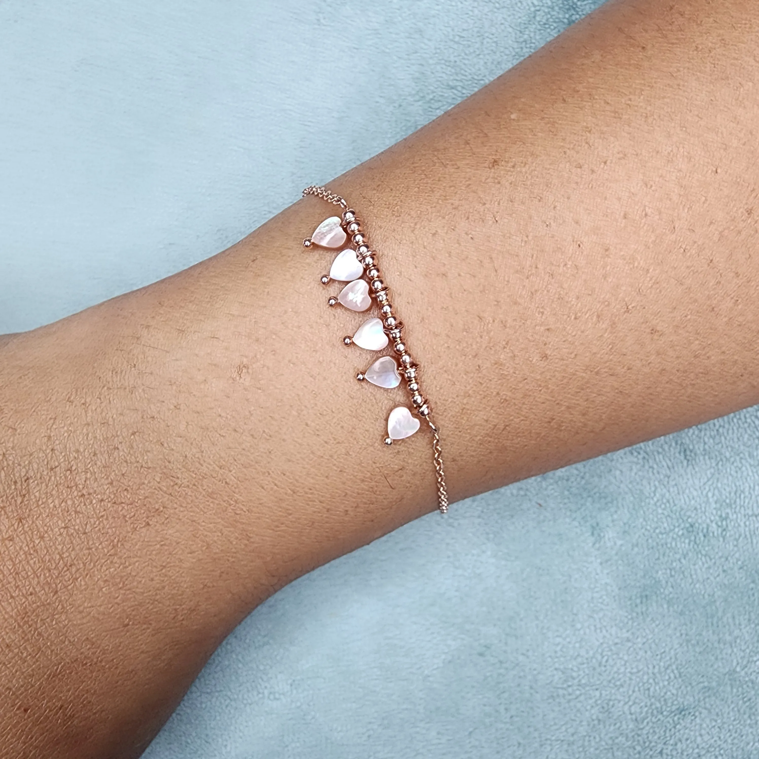 Cordate Rosegold Bracelet