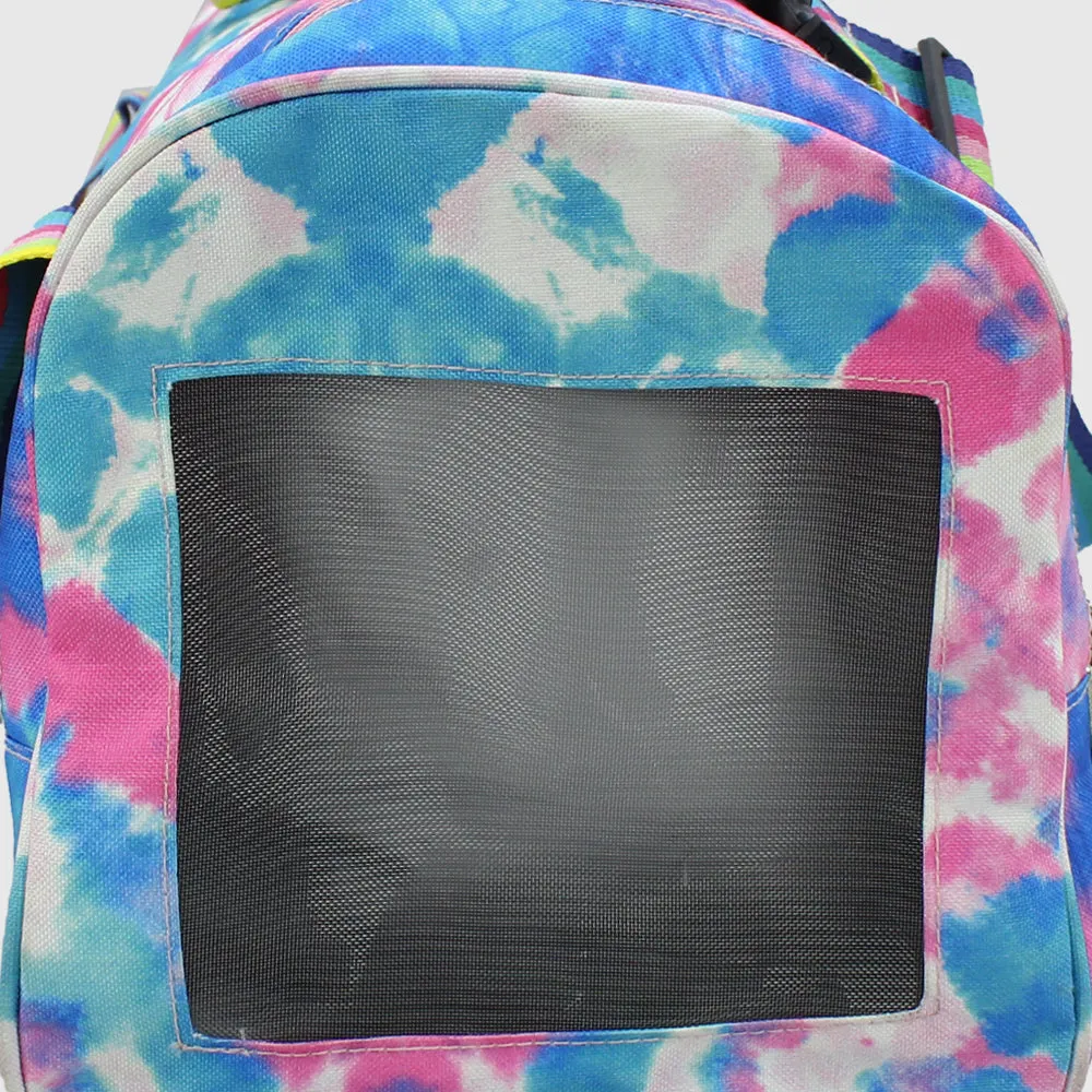 Cubs Sky Blue Tie Dye Duffle Bag