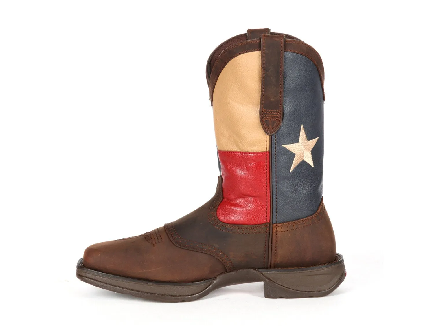 Durango Rebel Texas Western Boots, Brown/Navy