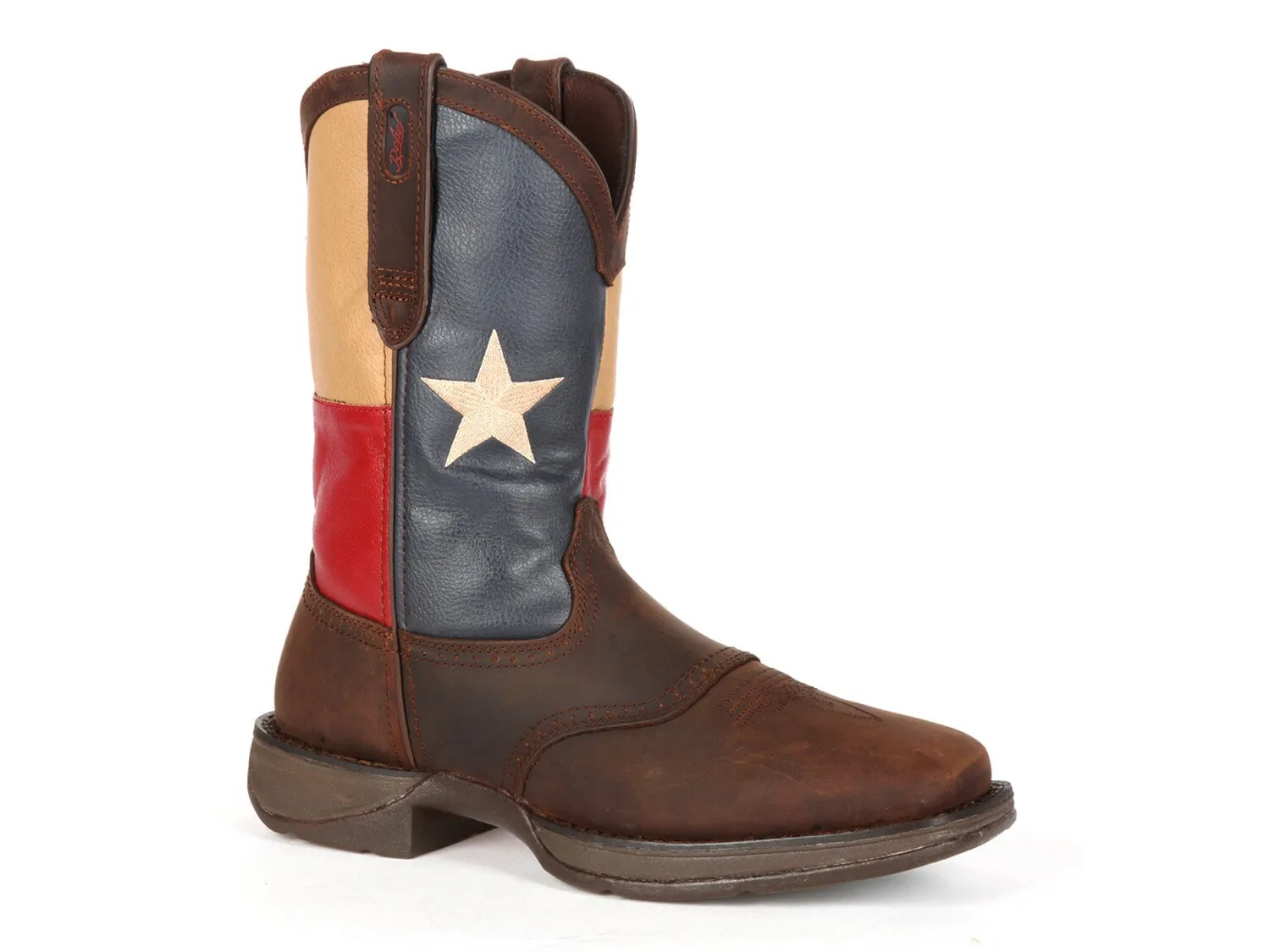 Durango Rebel Texas Western Boots, Brown/Navy