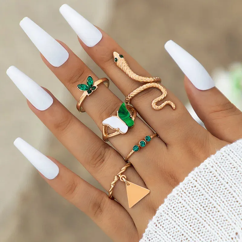 Geometry Alloy Party Jewelry 7pcs/sets