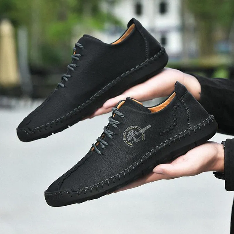 Handmade men's leather shoes(🔥Buy 2, -8%)