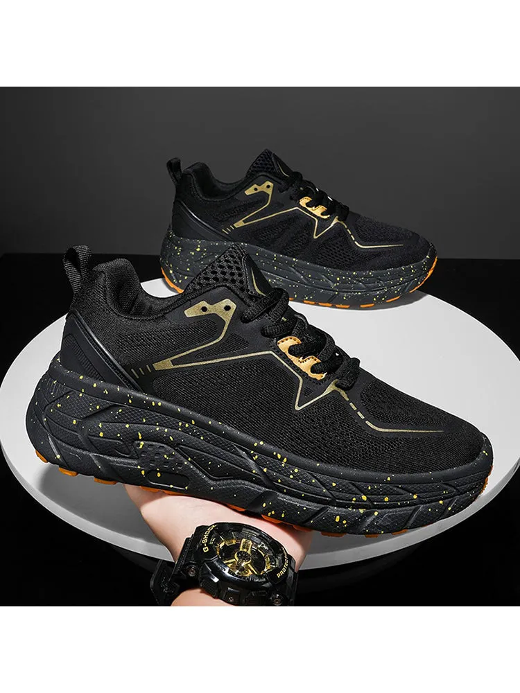 Men's Shoes Casual Shoes Fashion Hundreds Shoes Breathable Height Increasing Sneakers