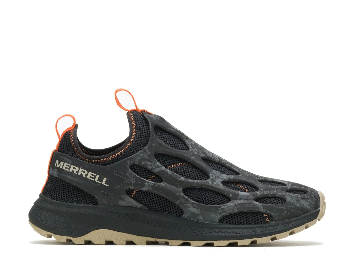 Merrell Hydro Runner Trail Round Toe Shoe, Black