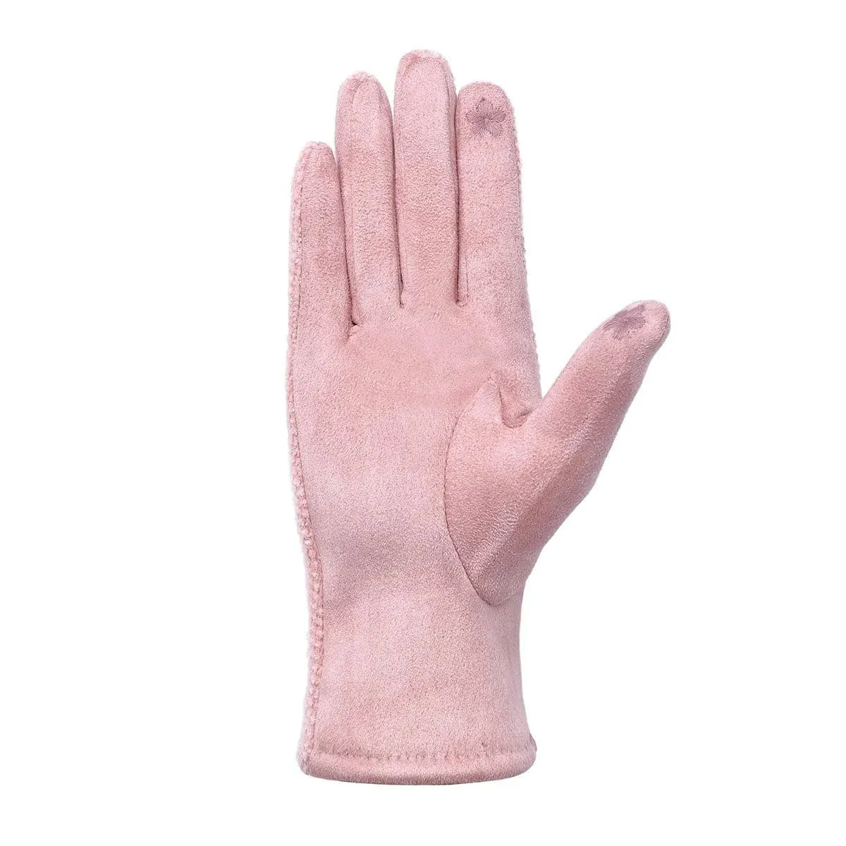 Pink Touchscreen Gloves for Women - Fashionable & Functional