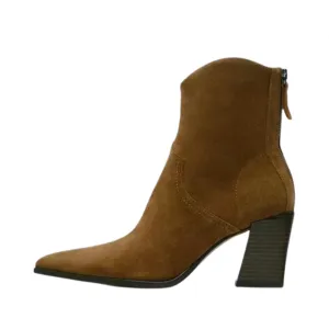 Pre Order:  Retro Pointed Toe Chunky Heel Ankle Boots