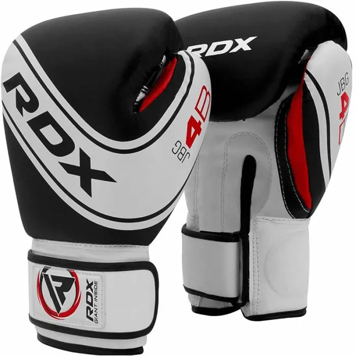 RDX Kids Boxing Gloves White/Black