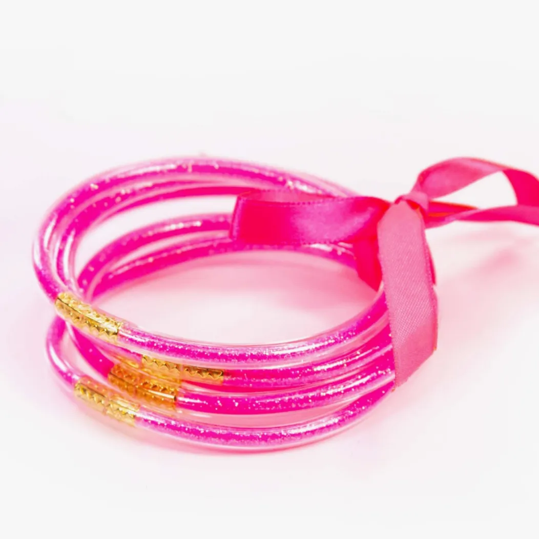 Serenity Shimmer Tube Bangles