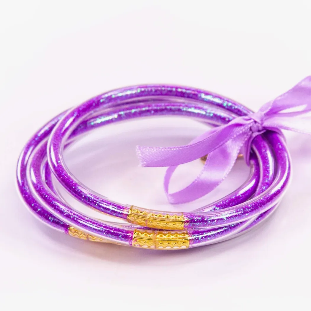 Serenity Shimmer Tube Bangles