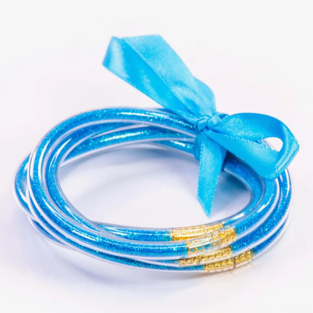 Serenity Shimmer Tube Bangles