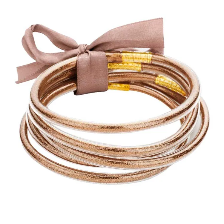 Serenity Shimmer Tube Bangles