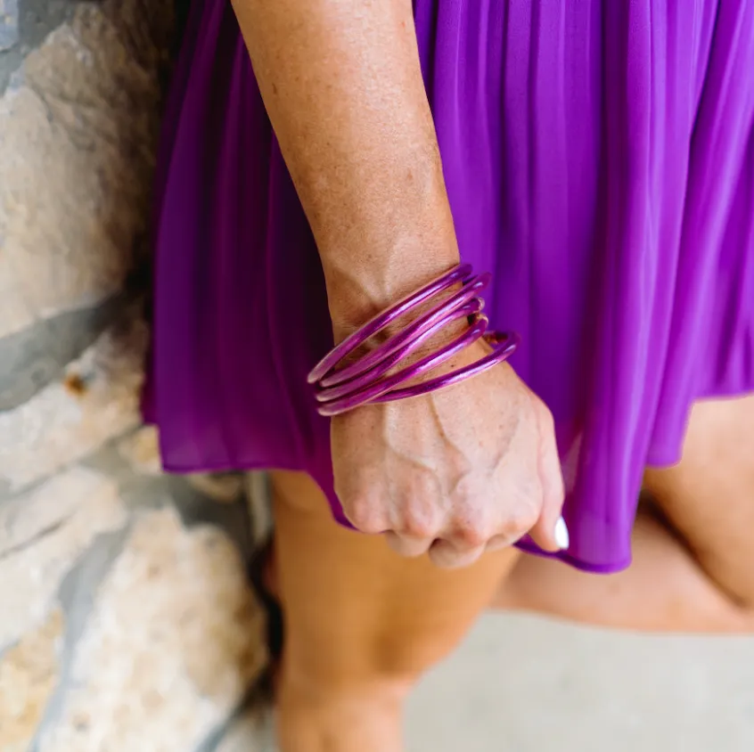 Serenity Shimmer Tube Bangles