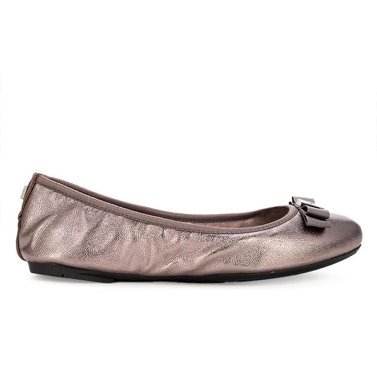 SHEA Ballet Flat Shoes - Pewter