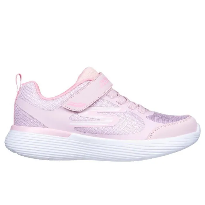 Skechers Youths Go Run 400 V2 Gusto Racer Girls Runner Light Pink