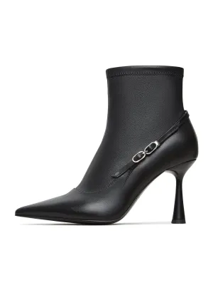 Stiletto Ankle Boots Amelia - Black