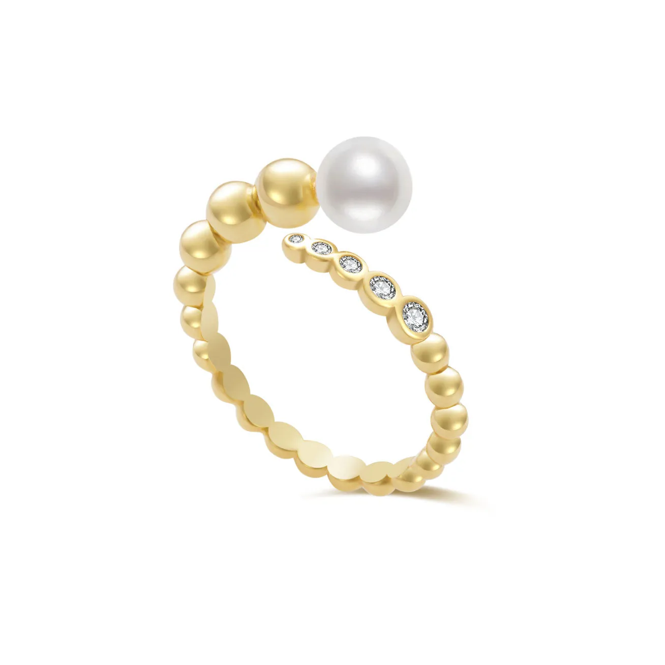 Top Grade Freshwater Pearl Ring WR00287| BUBBLE