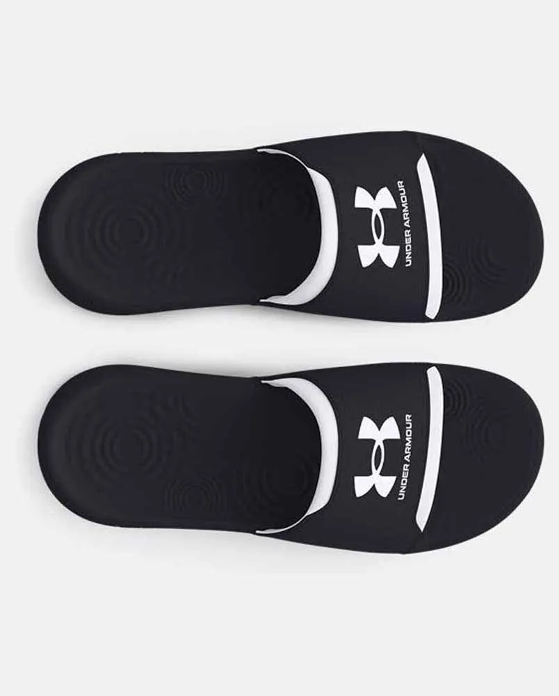 UA Womens Ignite Slides in Black by Under Armour