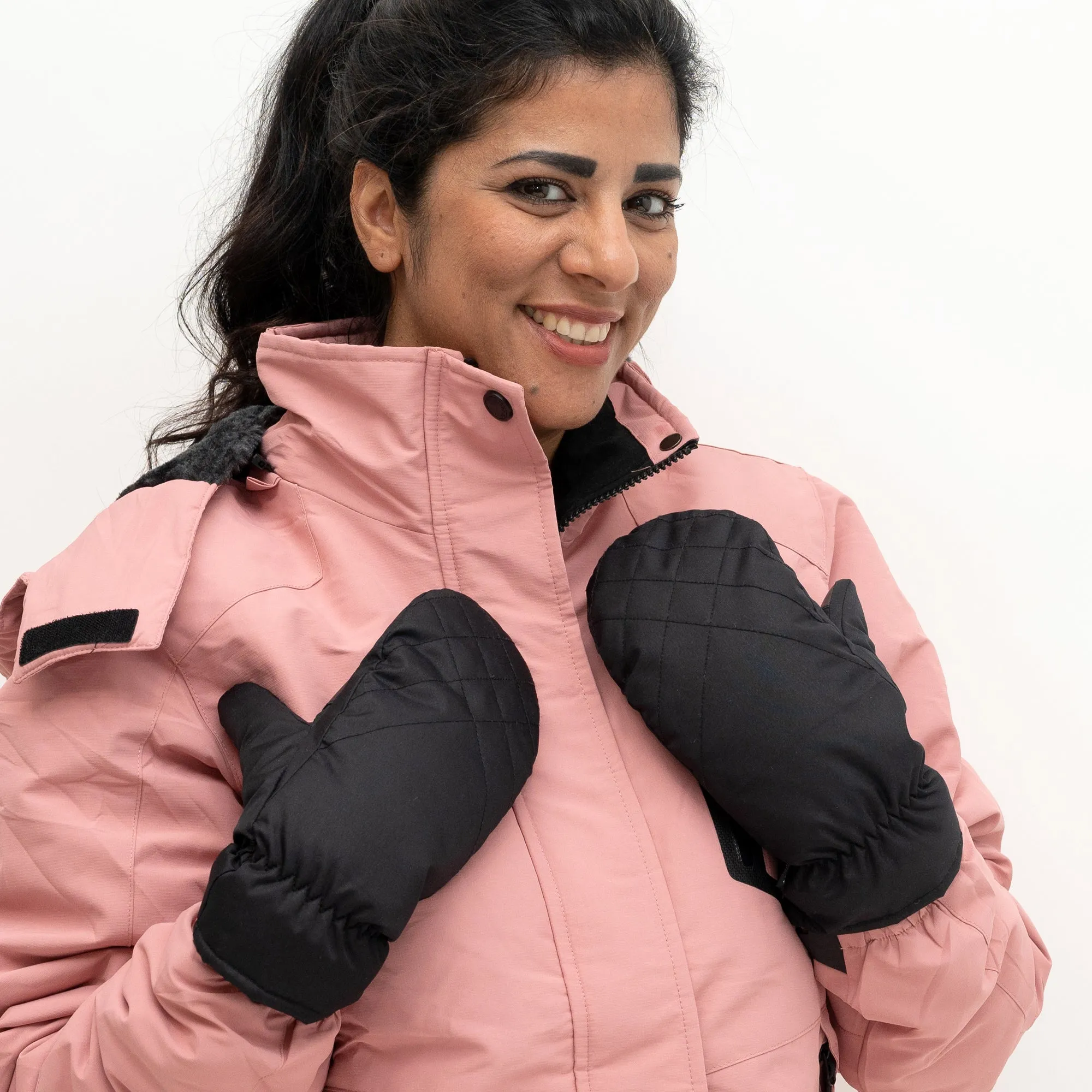 Women's Sleekheat Quilted Mittens with smartDRI® and smarTouch®